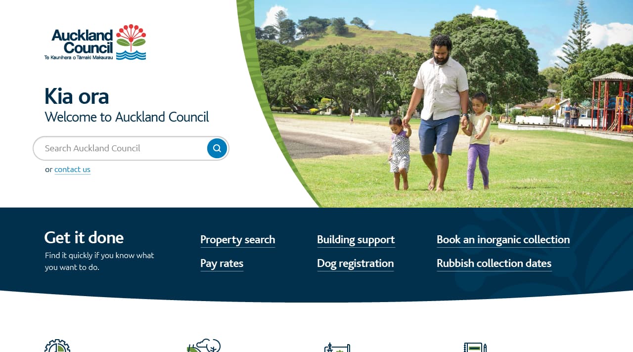 Project showcase image for Auckland Council.