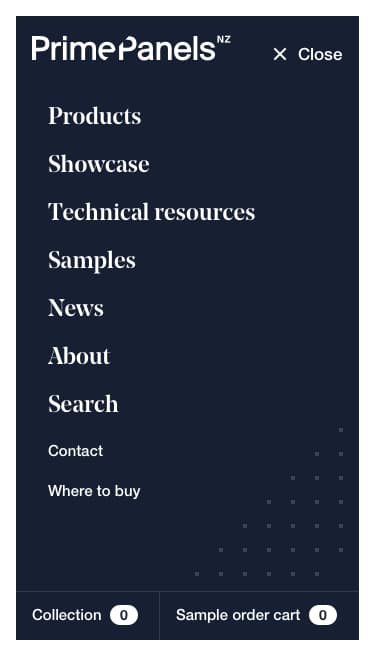 Prime Panels project case study – Mobile designs.